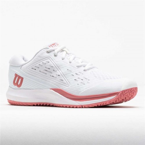 Wilson Rush Pro Ace - sportssko til børn, orange/hvid, str. 40