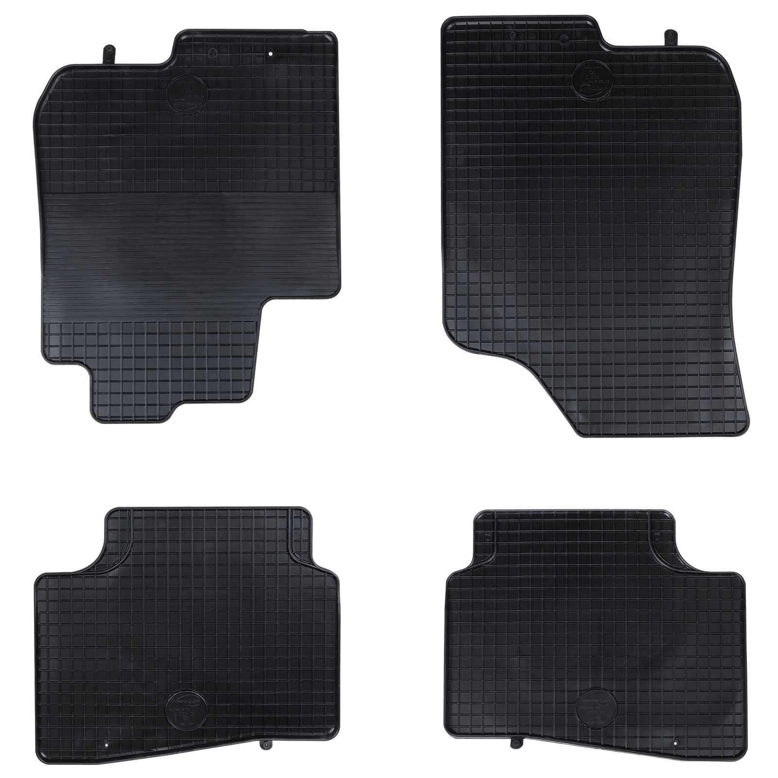 Bilmåtte 4 pcs Sort egnet til i30 LIMOUSINE 2007-2011 Gummi
