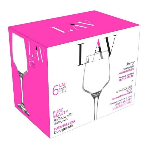 LAV Lal vinglas - sæt med 6 glas, 330 ml
