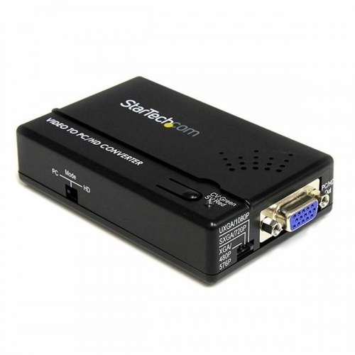 Startech VID2VGATV2 video til VGA konverter - Sort