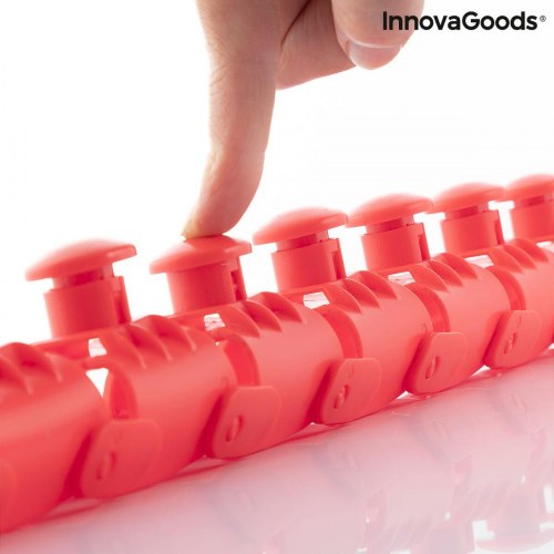 Fittehoop - justerbar smart fitness hoop med vægt, rød (OUTLET B)