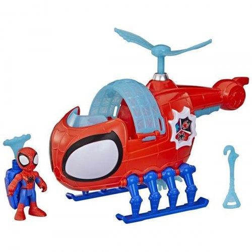 Spidey - actionfigur med tilbehør (multifarvet)