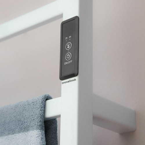 Racwel elektrisk håndklædetørrer - væg eller gulv, hvid (OUTLET C)