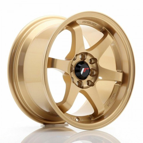 Japan Racing JR3 alufælg - gylden 15" 4x100/4x114 ET25 CB 73,1