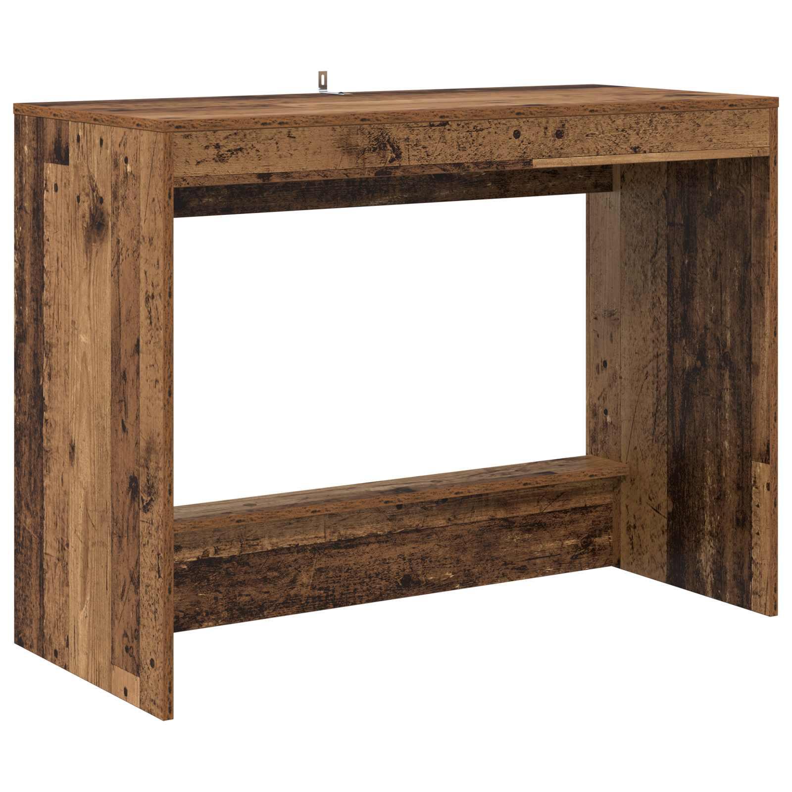 Sengebord Gammelt træ 100 x 45 x 75 cm Konstrueret træ