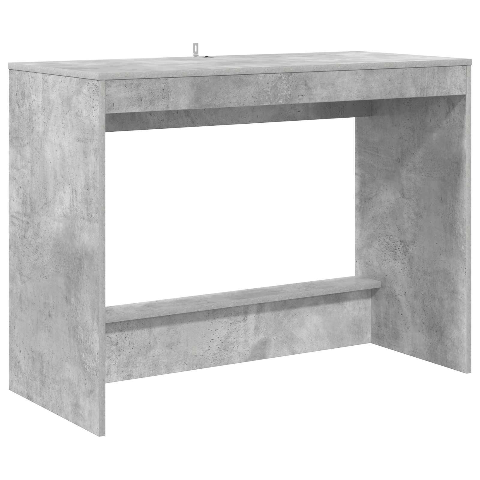 Sengebord Beton Grå 100 x 45 x 75 cm Konstrueret træ