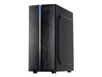 Inter-Tech B-48 ATX tower kabinet - sort billede
