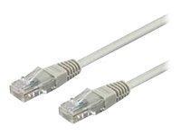 Goobay CAT 5e UTP netværkskabel 25 cm - grå (RJ-45 til RJ-45) billede