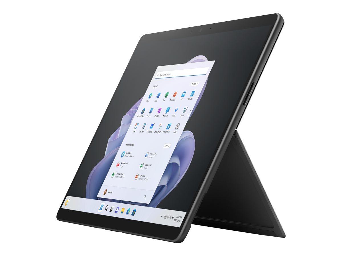 Microsoft Surface Pro 9 13" i5-1245U 8/256 GB - Grafit (RENOVERET) billede