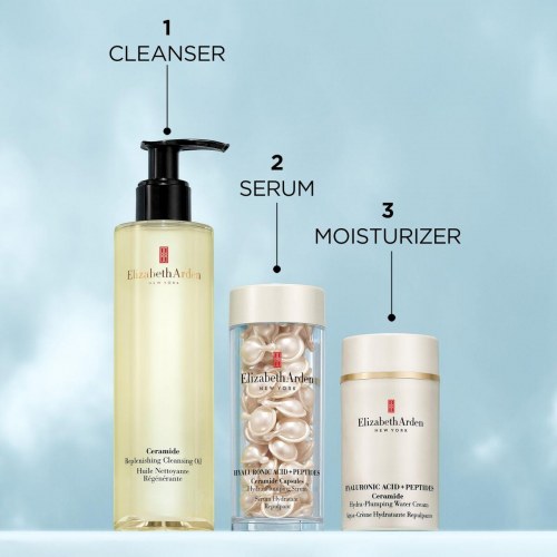 Elizabeth Arden Ceramide - ansigtscreme/serum i kapsler med hyaluronsyre