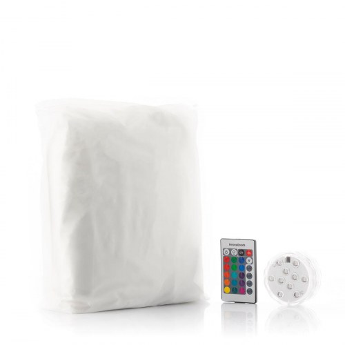 Oppustelig lænestol med flerfarvet LED og fjernbetjening - Chight fra (OUTLET A+)