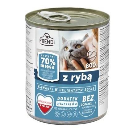 Frendi vådfoder til kat med fisk – 800 g