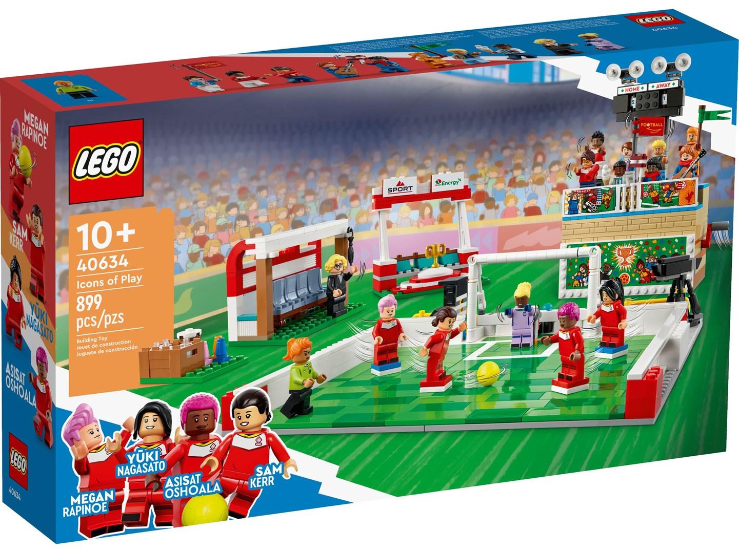 LEGO Icons of Play 40634 – fodboldbane byggesæt (10+) billede