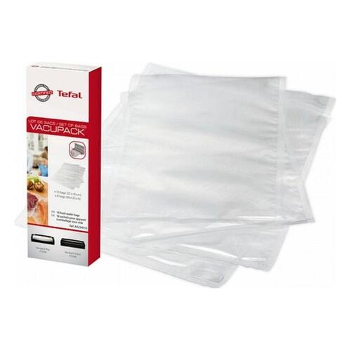 Tefal Vacupack poser XA254010 - gennemsigtige, plastik, til fryser og mikrobølgeovn