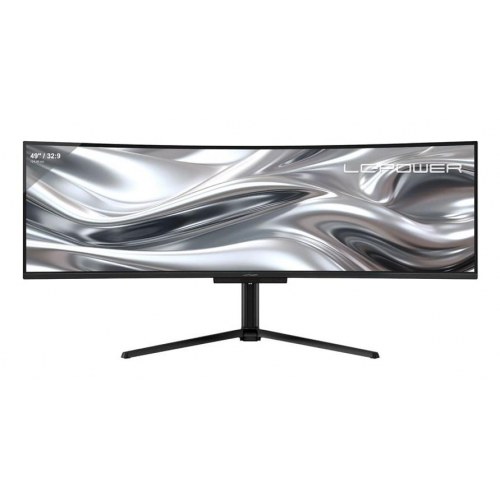LC-POWER LC-M49QCO 49" buet QD‑OLED skærm - 5120 × 1440, 144 Hz, sort