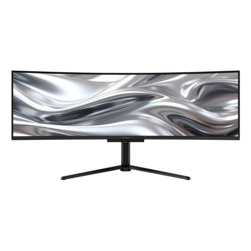 LC-POWER LC-M49QCO 49" buet QD‑OLED skærm - 5120 × 1440, 144 Hz, sort