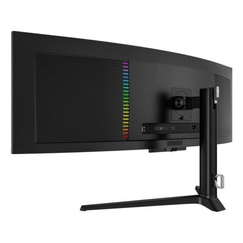LC-POWER LC-M49QCO 49" buet QD‑OLED skærm - 5120 × 1440, 144 Hz, sort