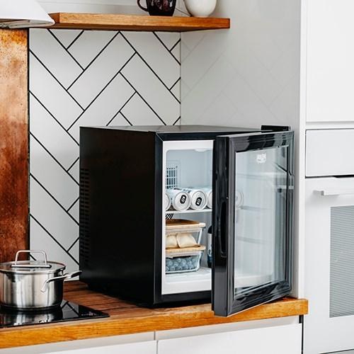 Adler AD 8088 termoelektrisk minikøleskab 28 l – sort