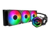 Cooler Master MasterLiquid 360 Core II vandkøler – 360 mm, 3×120 mm, sort billede