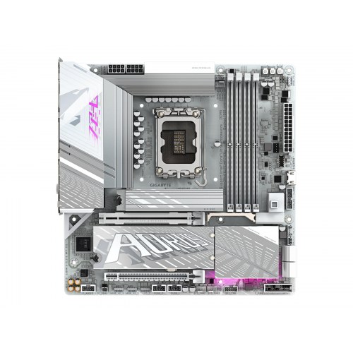 Gigabyte AORUS Z890M Elite WiFi 7 ICE – micro ATX bundkort LGA1851 (Intel Z890)