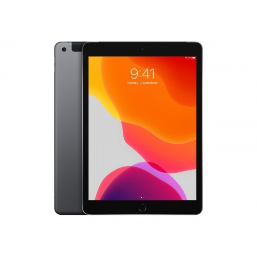 Apple iPad 10,2" (8. gen, 2020) Wi‑Fi + Cellular 32 GB - Space Grey - (RENOVERET) (OUTLET A)
