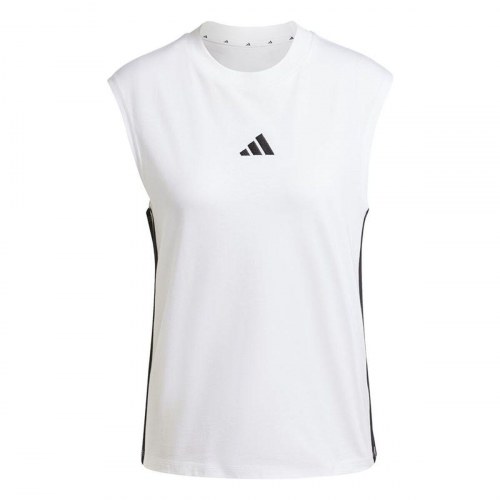Adidas JD4985 kortærmet T-shirt - hvid, dame M