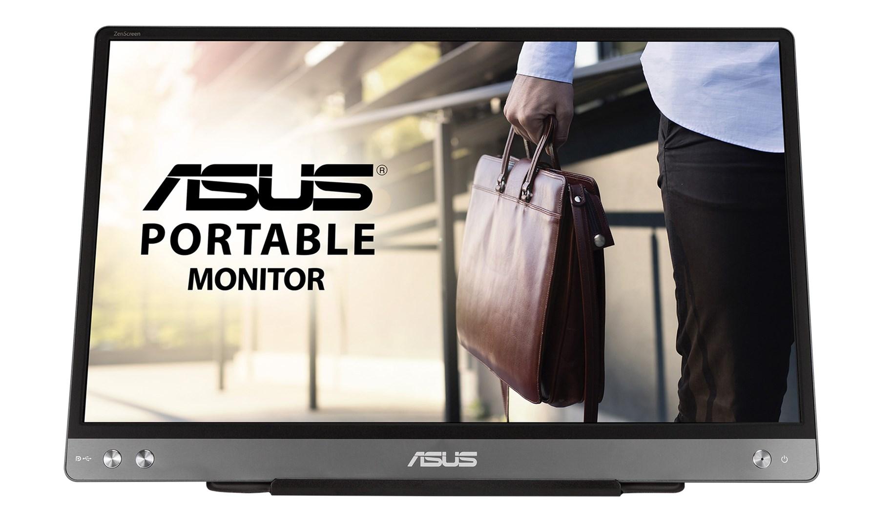 ASUS ZenScreen MB14AC 14" bærbar skærm - Full HD, grå billede