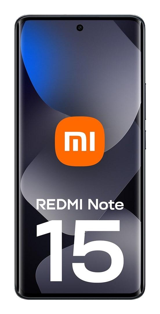 Xiaomi Redmi Note 15 6,77" 8/256 GB - Sort smartphone billede