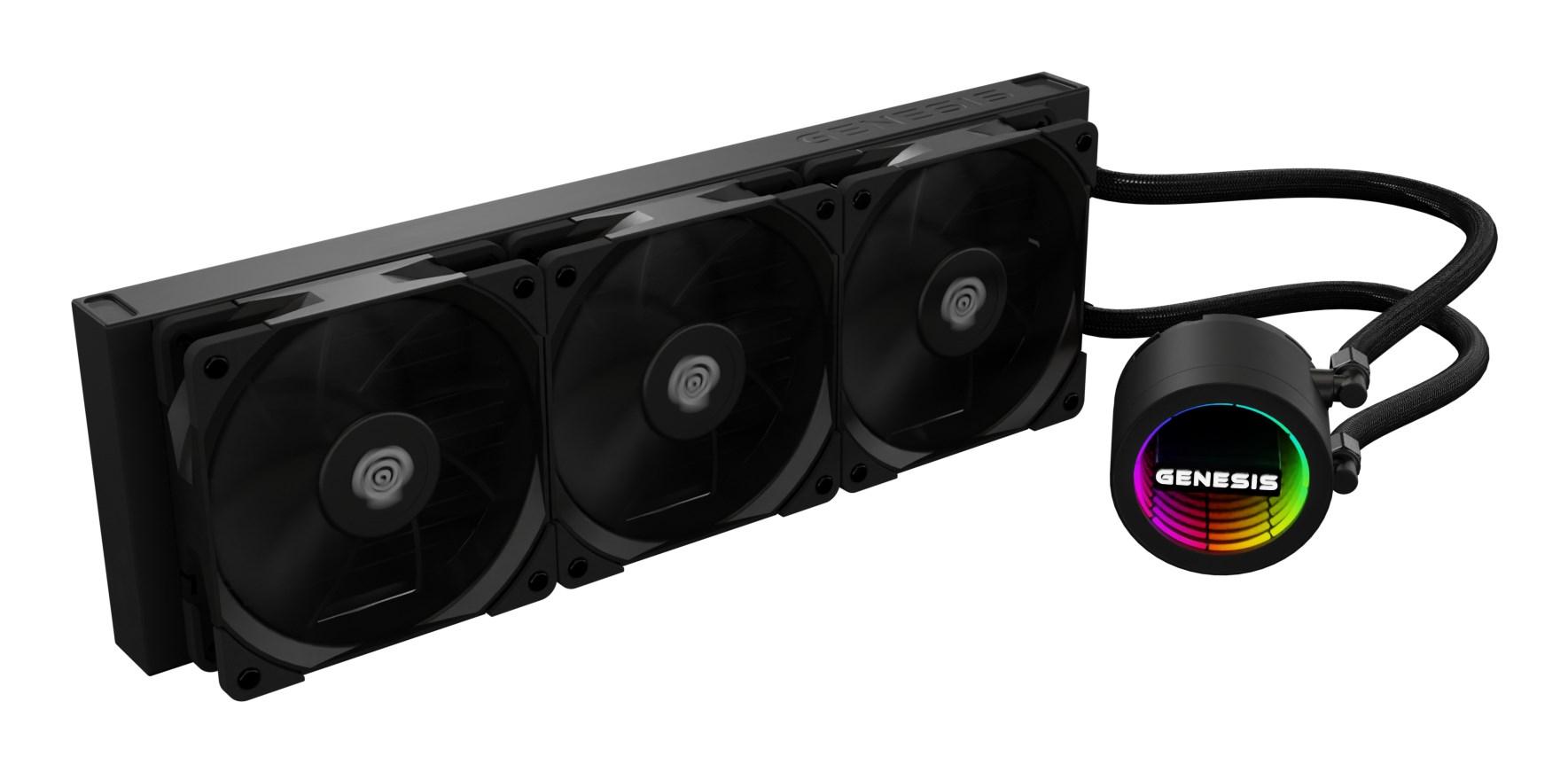 GENESIS NLG-2320 AIO vandkøler til processor - 360 mm, sort billede
