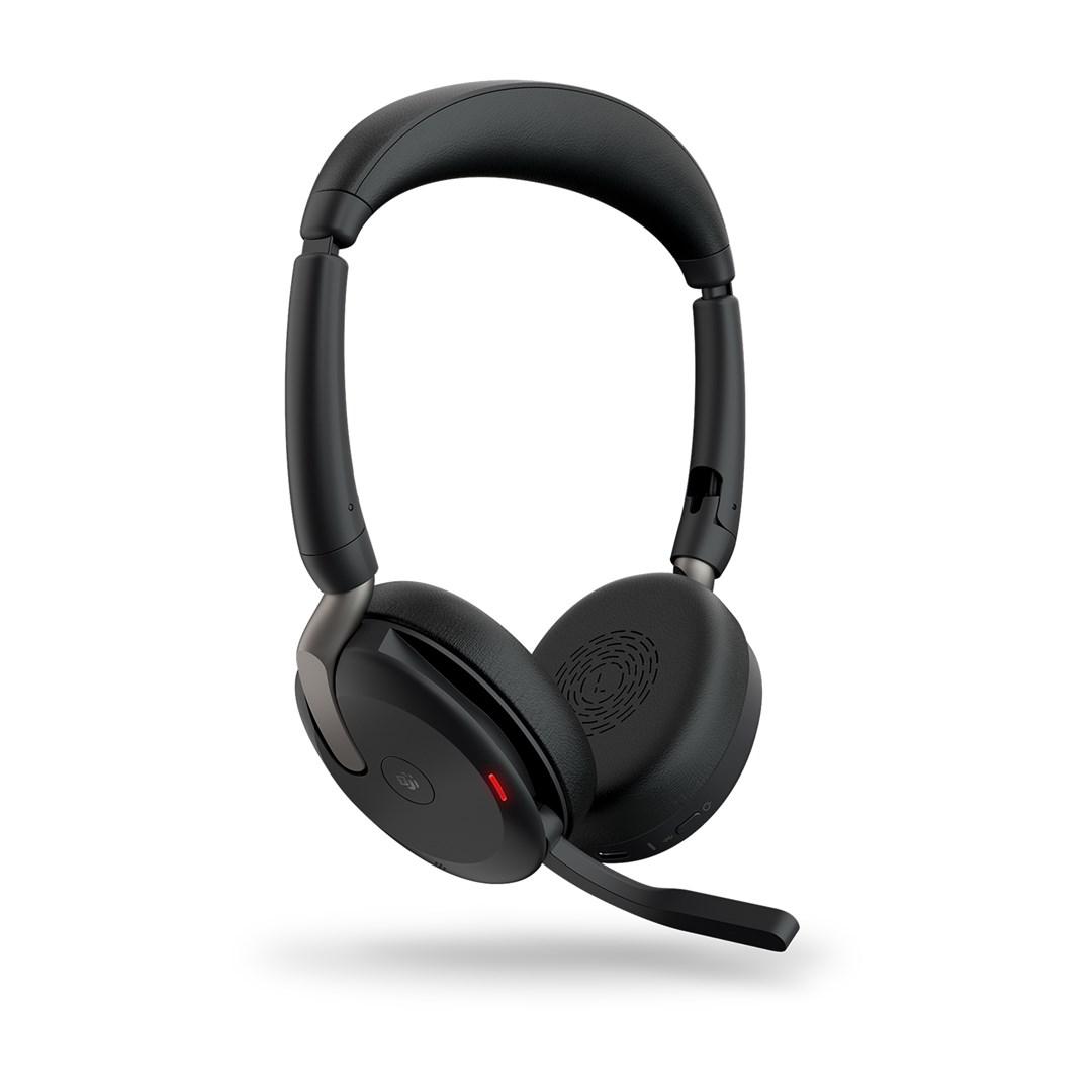 Jabra Evolve2 65 Flex - trådløst stereoheadset med Link380a MS og trådløs opladning