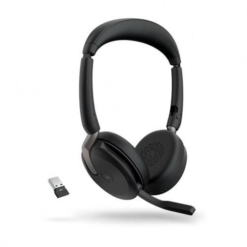 Jabra Evolve2 65 Flex - trådløst stereoheadset med Link380a MS og trådløs opladning