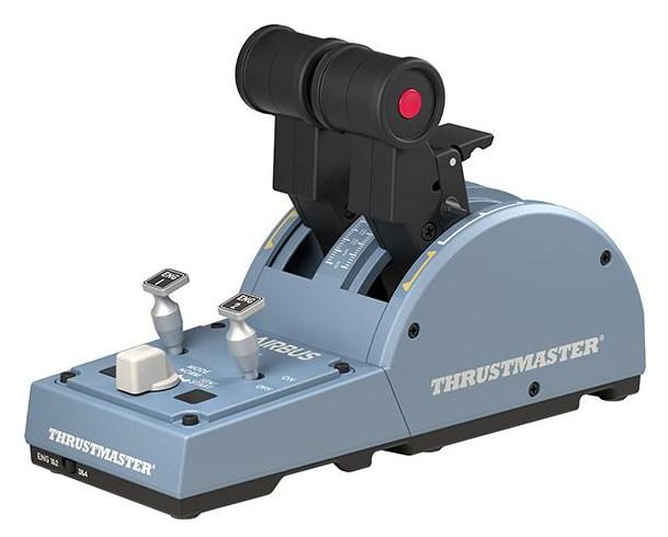 Thrustmaster TCA Quadrant Airbus Edition - sort/blå flight controller til PC