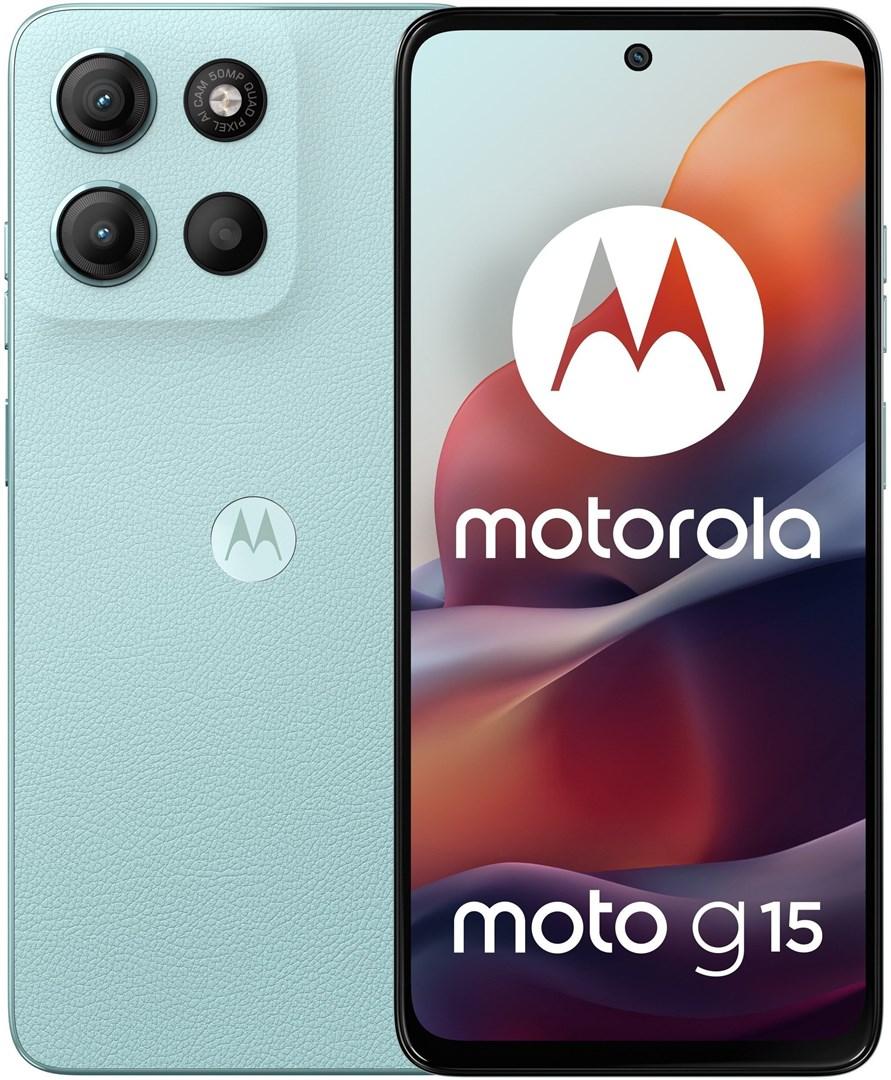 Motorola moto g15 6,72" 8/128 GB 4G Dual SIM - Blå smartphone