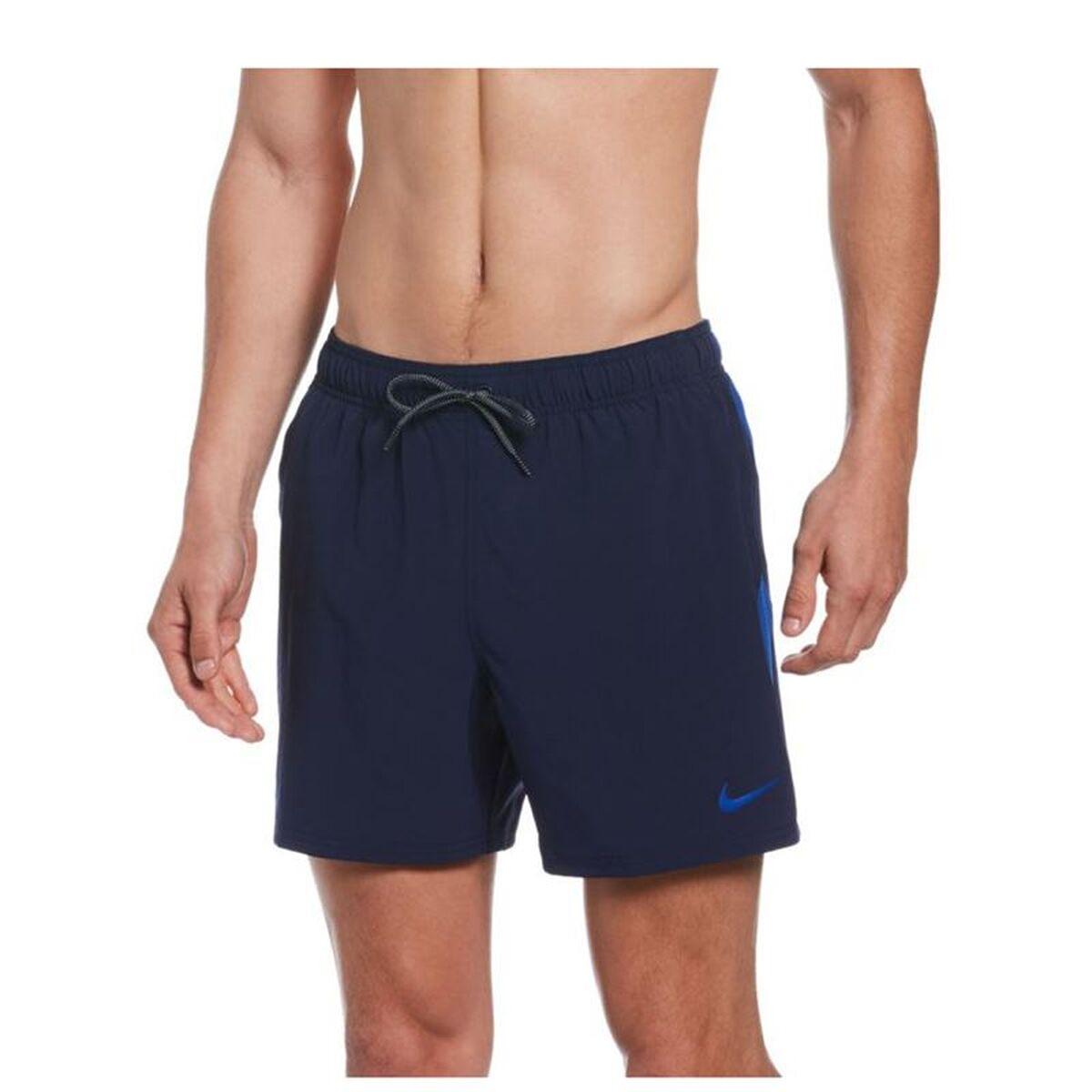 Nike 5" Volley badebukser til mænd - marineblå, L