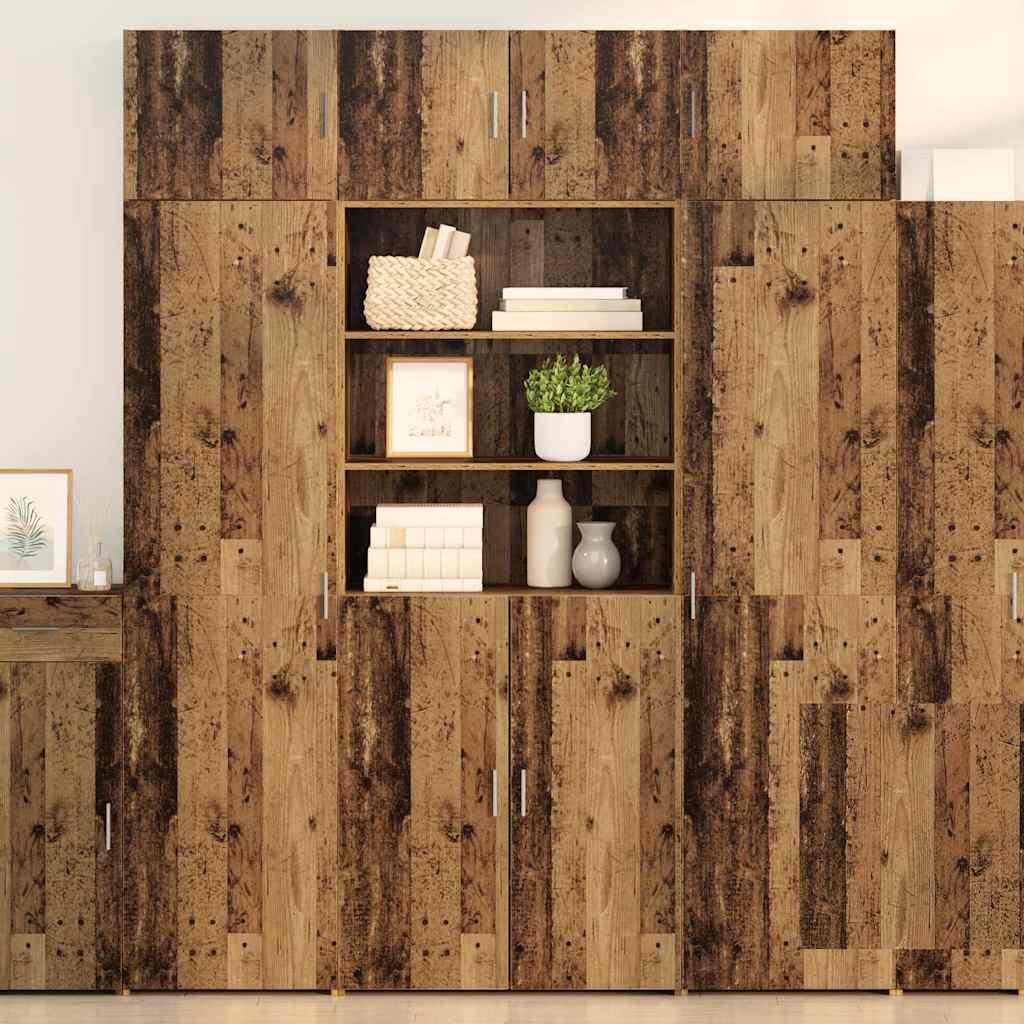 Opbevaringsskab Gammelt trÃ¦ 80 x 42,5 x 225 cm Konstrueret trÃ¦