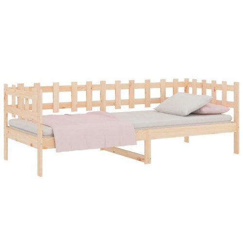 Daybed uden madras 90×190 cm - massivt fyrretræ