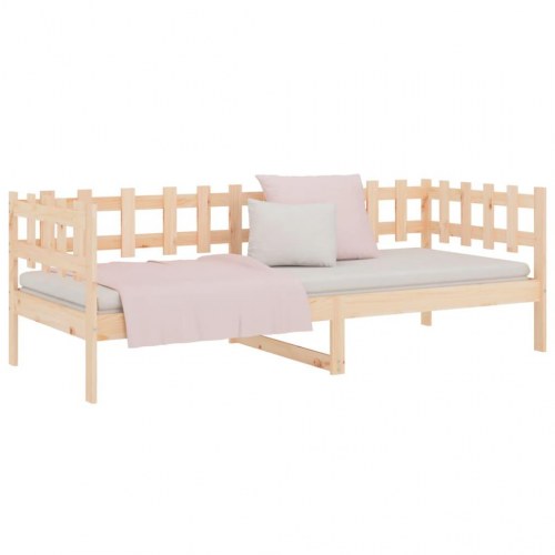 Daybed uden madras 90×190 cm - massivt fyrretræ