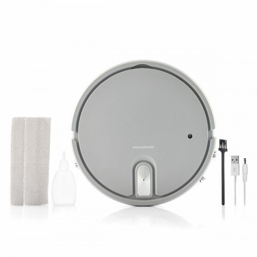 Varob 5-i-1 genopladelig robotstøvsuger, grå (OUTLET B)