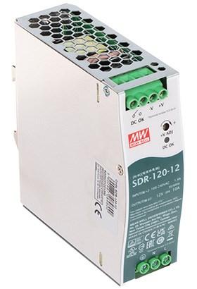 MEAN WELL SDR-120-12 switch-mode strømforsyning – 12 V