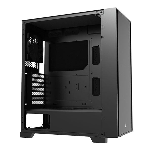 Montech Air 1000 Silent - midi-tower pc-kabinet, sort billede