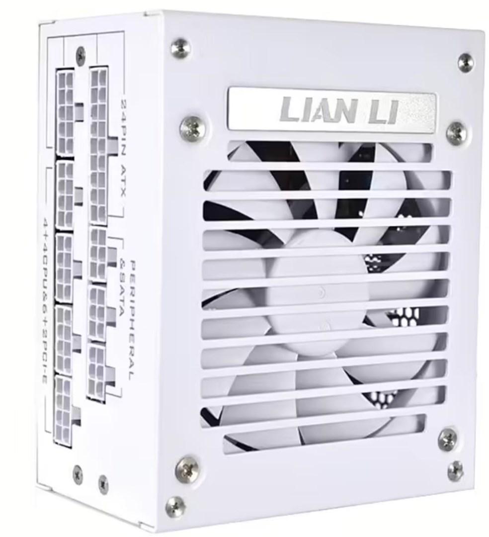 LIAN LI SP750 V2 Gold 750 W strømforsyning - hvid billede