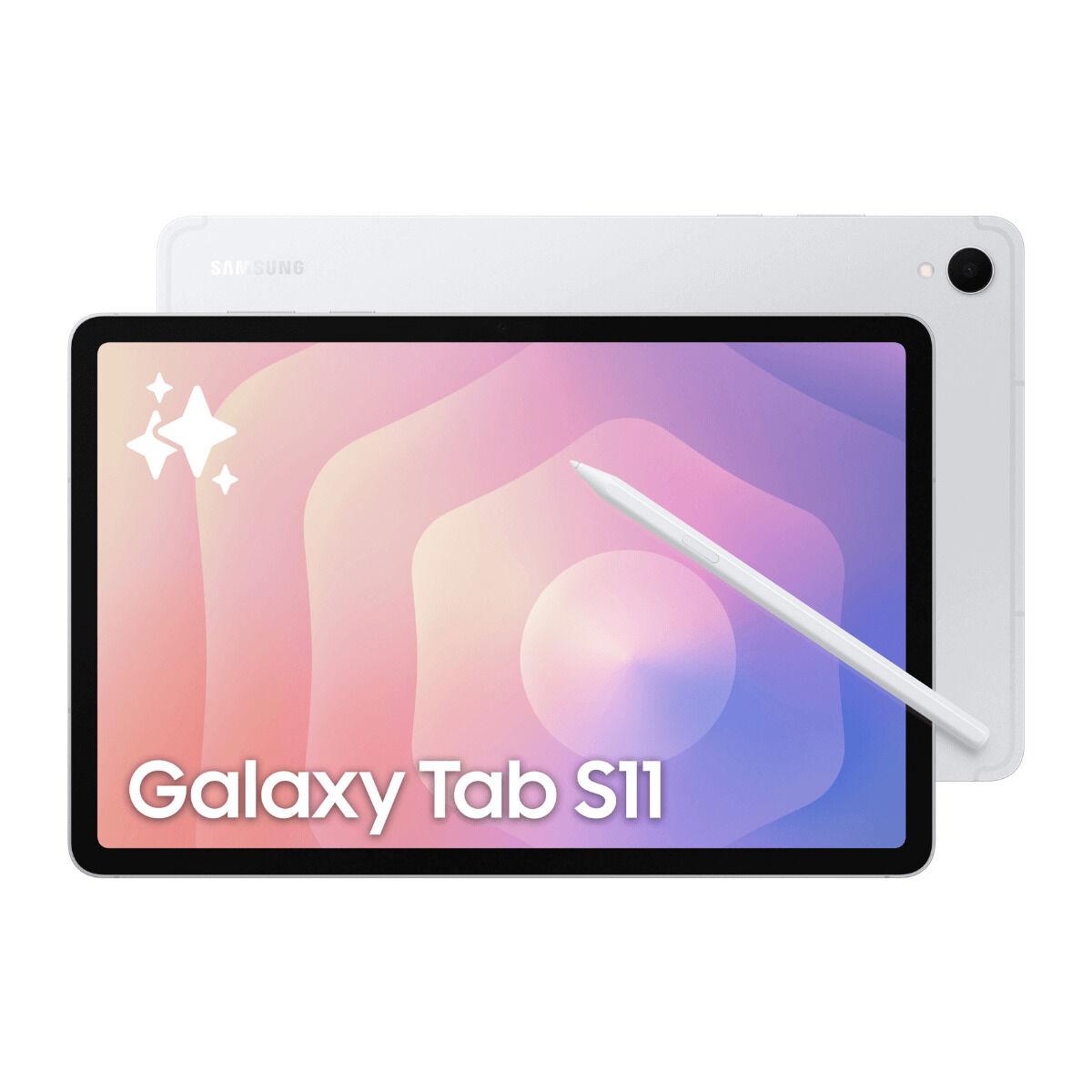 Samsung Galaxy Tab S11 11" 12/512 GB 5G - Sølvfarvet (SM‑X736) billede
