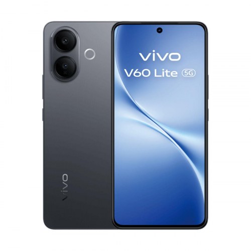 Vivo V60 Lite 5G 6,77" 8/256 GB - Sort smartphone