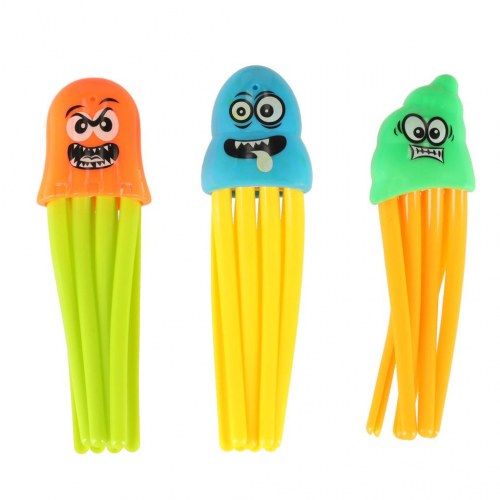 Sæt med 27 dykkelegetøj til pool – fisk, hajer og ringe