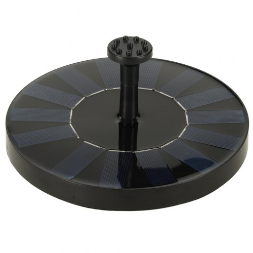 Solcelledrevet havespringvand – flydende, Ø16 cm