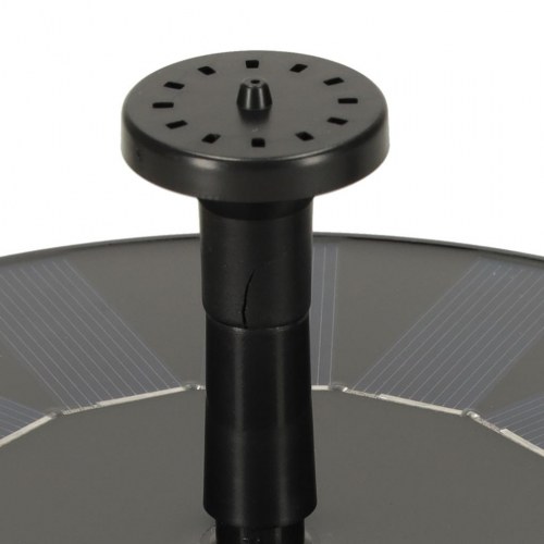 Solcelledrevet havespringvand – flydende, Ø16 cm