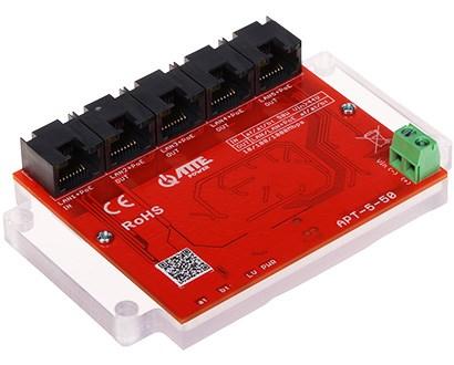 Atte APT-5-50 PoE switch/forlænger - 5 porte