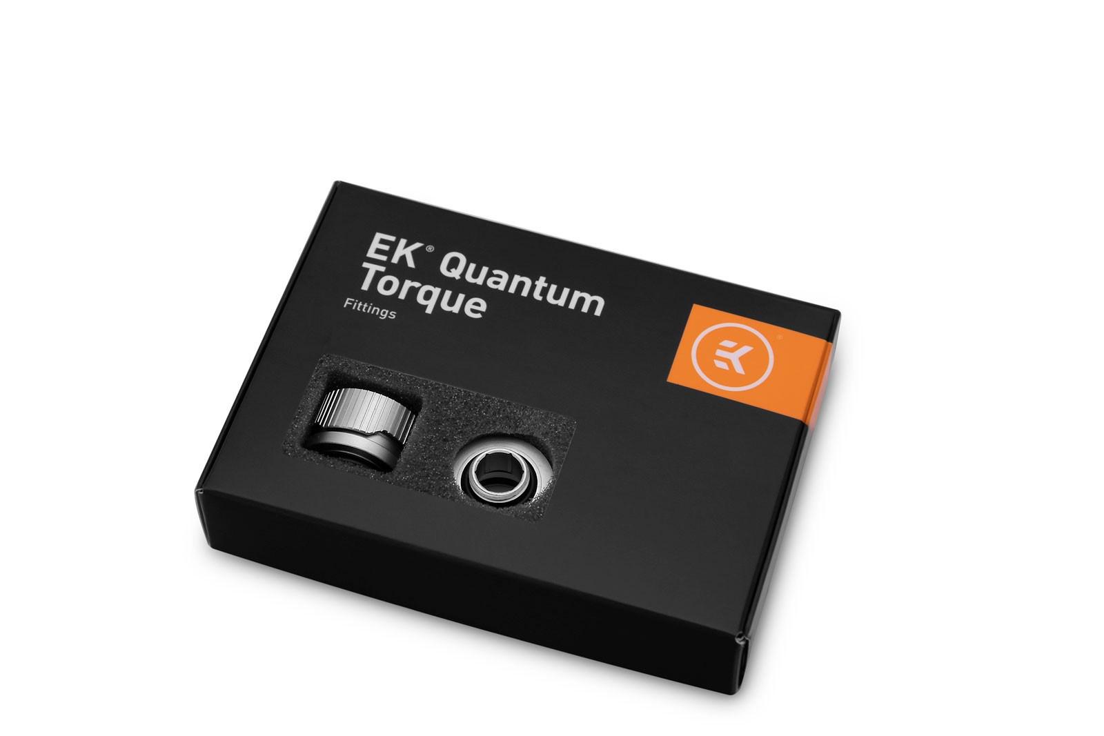 EK Water Blocks EK-Quantum Torque 6-Pack HDC 16 Torque wrench end fitting Sølv 1/4" 6 stk