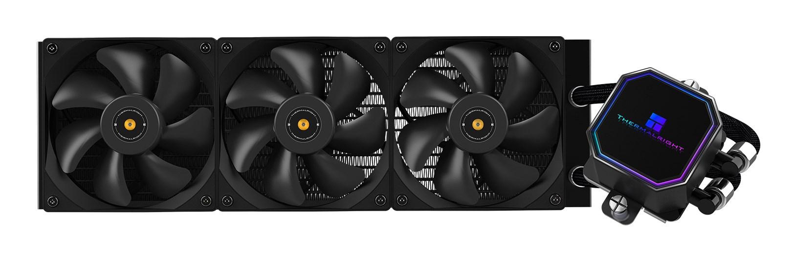 Thermalright Frozen Prism 360 Black – 360 mm AIO CPU-køler, 3×120 mm