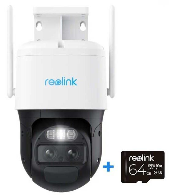 Reolink TrackMix G770 udendørs dome IP-kamera 4MP - loft/væg billede
